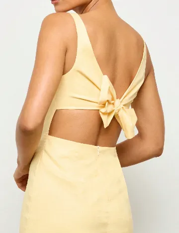 Rochie scurta SHEIN, galben