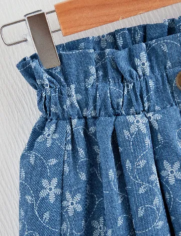 Fusta Shein Kids, albastru