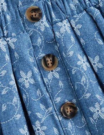 Fusta Shein Kids, albastru