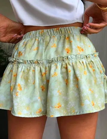 Pantaloni scurti SHEIN, verde