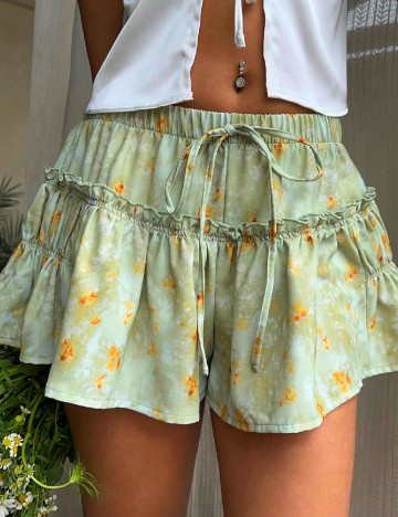 Pantaloni scurti SHEIN, verde