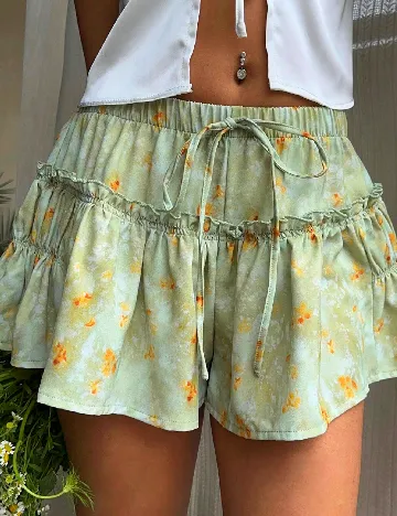 Pantaloni scurti SHEIN, verde