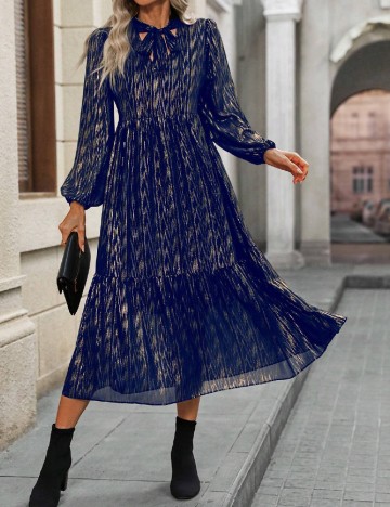 Rochie medie SHEIN, bleumarin