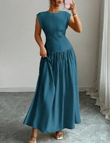 Rochie lunga SHEIN, albastru