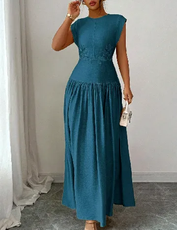 Rochie lunga SHEIN, albastru