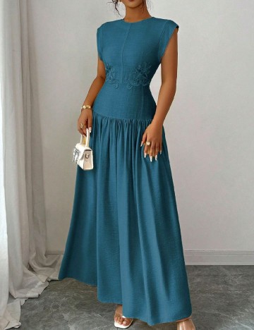 Rochie lunga SHEIN, albastru