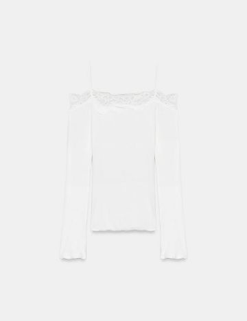 Bluza Zara, alb