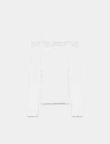 Bluza Zara, alb
