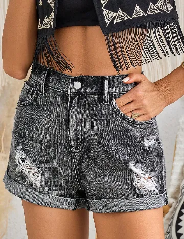 Pantaloni scurti SHEIN, gri