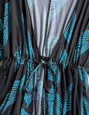 Kimono SHEIN CURVE, negru