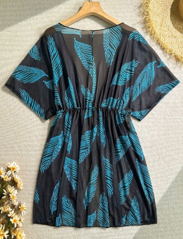 Kimono SHEIN CURVE, negru