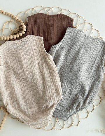 Set body 3 bucati Shein Kids, mix culori