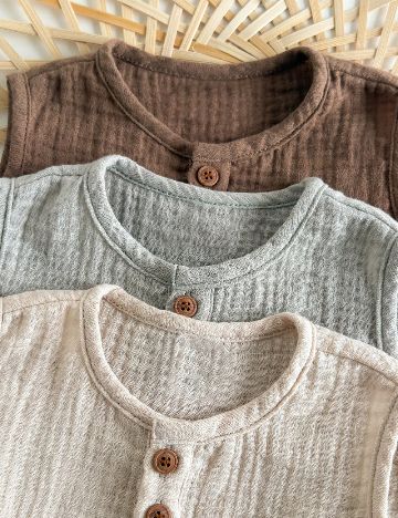 Set body 3 bucati Shein Kids, mix culori