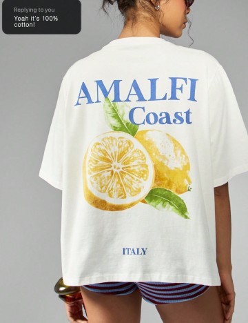 Tricou Oversize Missguided, alb