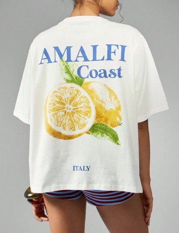 Tricou Oversize Missguided, alb