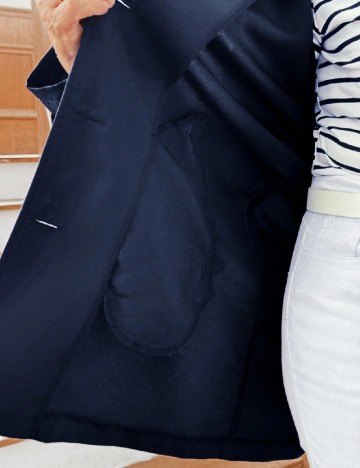 Trench SHEIN, bleumarin