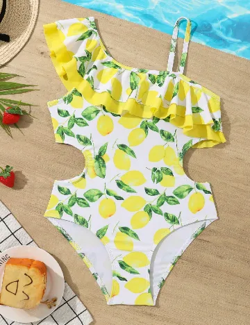 Costum de baie Shein Kids, mix culori