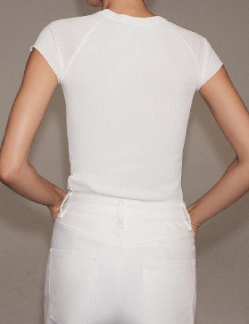Tricou Zara, alb