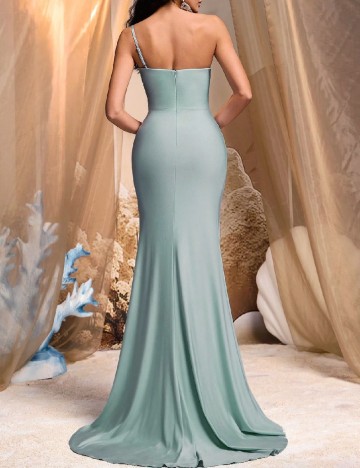 Rochie lunga SHEIN, bleu