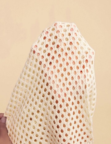 Pantaloni de plaja SHEIN, crem