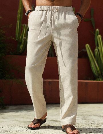 Pantaloni SHEIN, crem