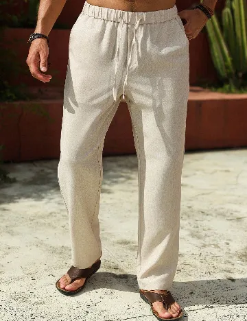 Pantaloni SHEIN, crem