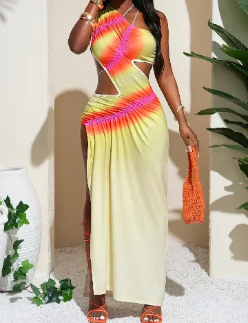 Rochie lunga SHEIN, mix culori