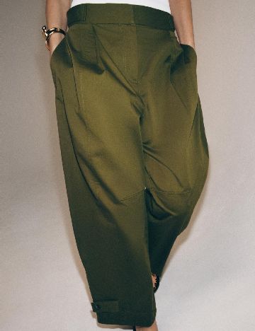 Pantaloni Zara, verde