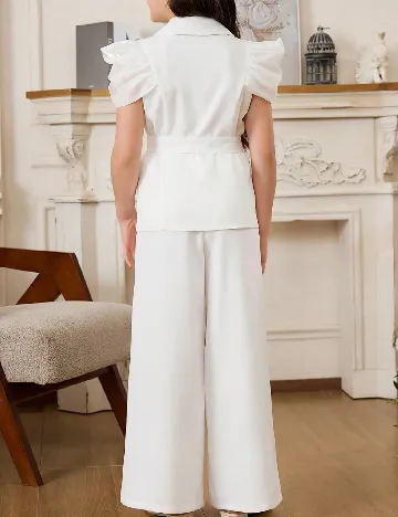 Compleu Shein Kids, alb