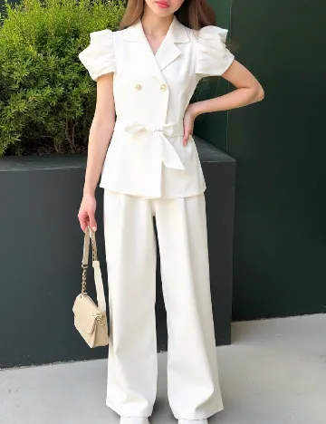 Compleu Shein Kids, alb