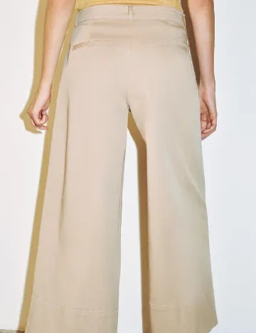 Pantaloni Zara, maro deschis