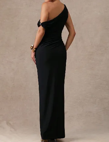 Rochie lunga Silquee, negru