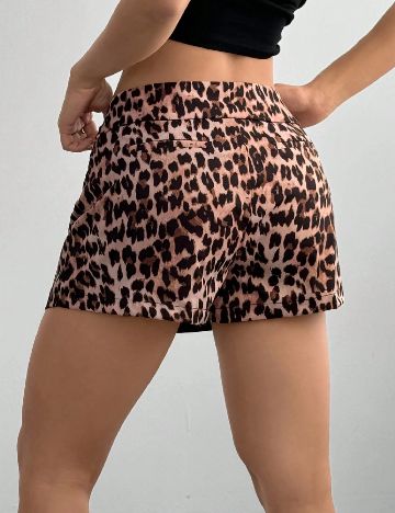 Fusta pantalon SHEIN, animal print
