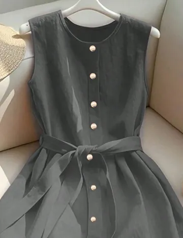 Rochie scurta SHEIN, gri