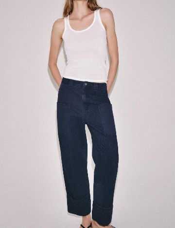 Blugi Zara, albastru