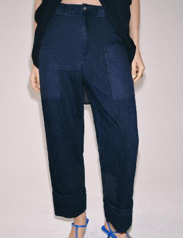 Blugi Zara, albastru