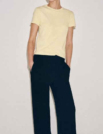 Tricou Zara, galben