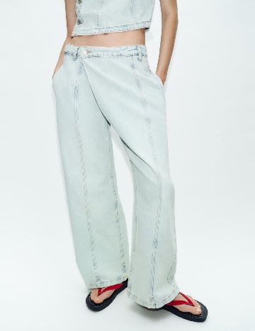 Blugi Zara, albastru