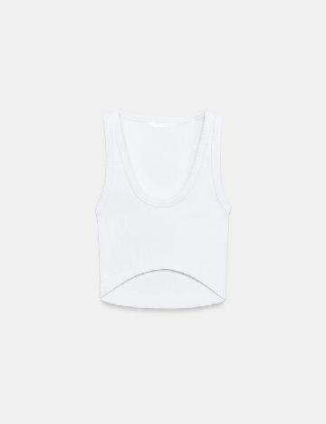 Top Zara, alb