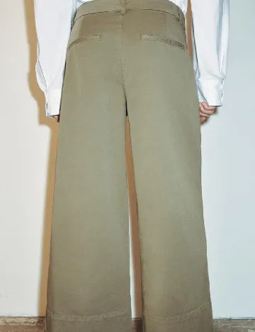 Pantaloni Zara, verde