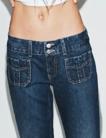 Blugi Zara, albastru