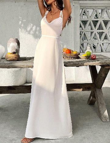 Rochie lunga SHEIN, alb