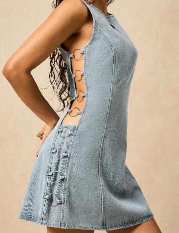 Rochie scurta SHEIN, albastru