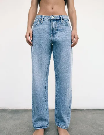 Blugi Zara, albastru