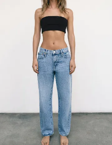 Blugi Zara, albastru