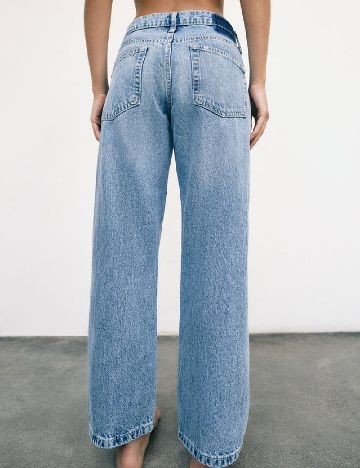 Blugi Zara, albastru