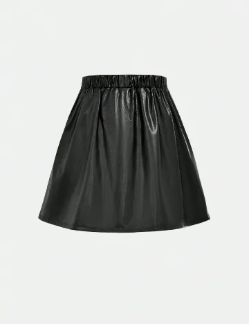 Fusta Shein Kids, negru