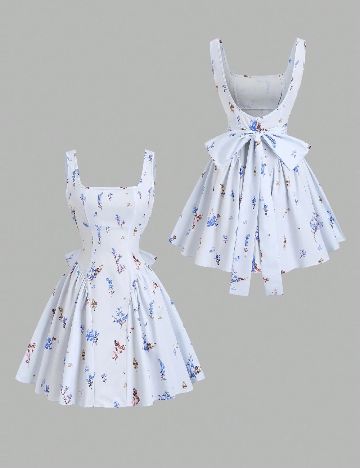 Rochie scurta SHEIN, albastru