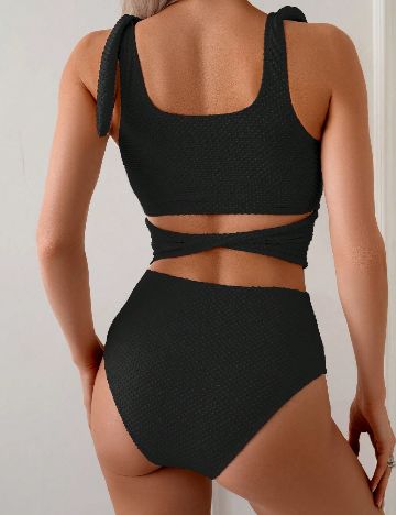 Costum de baie SHEIN, negru