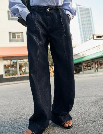 Blugi Zara, bleumarin